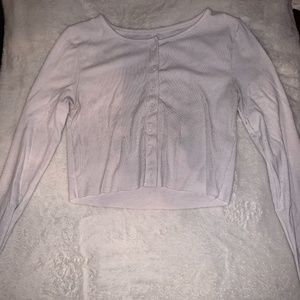 White Button-up Cardigan